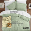 Picture of Utopia Bedding Duvet Cover Queen Size - 1 Duvet Cover with 2 Pillow Shams - 3 Pieces Bedding Duvet Cover with Zipper Closure - Soft Brushed Microfiber, 90 X 90 Inches (Queen, Sage)