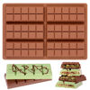 Picture of Fimary Chocolate Bar Mold - Non-Stick Chocolate Molds, Food Grade Silicone Deep Chocolate Bar Mold for Dubai Chocolate Bar Pistachio, Candy, Chocolate Snacks, Milk Chocolate Bar