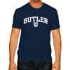 Picture of Campus Colors Adult Arch & Logo Soft Style Gameday T-Shirt (Butler Bulldogs - Navy, Medium)