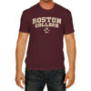 Picture of Campus Colors Boston College Eagles Adult Arch & Logo Game Day T-Shirt - Maroon, X-Large (Boston College Eagles - Maroon, X-Large)