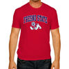 Picture of Campus Colors NCAA Adult Gameday Cotton T-Shirt - Premium Quality - Semi-Fitted Style - Officially Licensed Product (Fresno State Bulldogs - Red, X-Large)