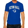 Picture of Campus Colors NCAA Adult Gameday Cotton T-Shirt - Premium Quality - Semi-Fitted Style - Officially Licensed Product (Seton Hall Pirates - Royal, XX-Large)