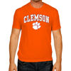 Picture of Campus Colors NCAA Adult Gameday Cotton T-Shirt - Premium Quality - Semi-Fitted Style - Officially Licensed Product (Clemson Tigers - Orange, XX-Large)