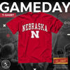 Picture of Campus Colors NCAA Adult Gameday Cotton T-Shirt - Premium Quality - Semi-Fitted Style - Officially Licensed Product (Nebraska Cornhuskers - Red, X-Large)