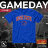 Picture of Campus Colors NCAA Adult Gameday Cotton T-Shirt - Premium Quality - Semi-Fitted Style - Officially Licensed Product (Boise State Broncos - Royal, XX-Large)