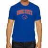Picture of Campus Colors NCAA Adult Gameday Cotton T-Shirt - Premium Quality - Semi-Fitted Style - Officially Licensed Product (Boise State Broncos - Royal, Medium)