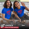 Picture of Campus Colors Adult Arch & Logo Soft Style Gameday T-Shirt (SMU Mustangs - Royal, Medium)