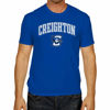 Picture of Campus Colors NCAA Adult Gameday Cotton T-Shirt - Premium Quality - Semi-Fitted Style - Officially Licensed Product (Creighton Bluejays - Royal, XX-Large)