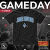 Picture of Campus Colors NCAA Adult Gameday Cotton T-Shirt - Premium Quality - Semi-Fitted Style - Officially Licensed Product (Johns Hopkins Blue Jays - Black, Small)
