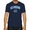 Picture of Campus Colors NCAA Adult Gameday Cotton T-Shirt - Premium Quality - Semi-Fitted Style - Officially Licensed Product (Old Dominion Monarchs - Navy, Medium)