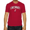 Picture of Campus Colors NCAA Adult Gameday Cotton T-Shirt - Premium Quality - Semi-Fitted Style - Officially Licensed Product (Cincinnati Bearcats - Red, X-Large)