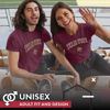 Picture of Campus Colors NCAA Adult Gameday Cotton T-Shirt - Premium Quality - Semi-Fitted Style - Officially Licensed Product (Texas State Bobcats - Maroon, XX-Large)