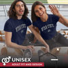 Picture of Campus Colors NCAA Adult Gameday Cotton T-Shirt - Premium Quality - Semi-Fitted Style - Officially Licensed Product (Utah State Aggies - Navy, Small)