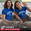 Picture of Campus Colors NCAA Adult Gameday Cotton T-Shirt - Premium Quality - Semi-Fitted Style - Officially Licensed Product (Creighton Bluejays - Royal, Medium)