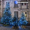 Picture of Vivideal 200 LED Christmas Lights Outdoor - 66ft Christmas String Lights 8 Modes Plug in Waterproof Fairy Lights with Timer Memory for Indoor Outside Bedroom Home Party Decoration, Blue&White
