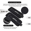 Picture of Ankle Weights, Wrist Leg Arm Weights for Women Men Kids with Adjustable Straps, Strength Training Weighted for Yoga, Jogging, Running, Walking, Fitness, Physical Therapy - 2LBS Pair (1 LB Each Weight)