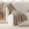 Picture of Bedsure Light Taupe Fleece Blanket for Couch - Super Soft Cozy Throw Blankets for Women, Cute Small Throws for Girls, 50x70 Inches