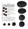 Picture of Pro-Fix Down Jacket Repair Patches Easy to Use, Pre-Cut, Self-Adhesive, Waterproof, Tear-Resistant Rip-Stop Nylon Fabric Patches for Jackets & Patches for Clothing, Down Jacket Patches - Black
