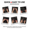 Picture of Pro-Fix Down Jacket Repair Patches Easy to Use, Pre-Cut, Self-Adhesive, Waterproof, Tear-Resistant Rip-Stop Nylon Fabric Patches for Jackets & Patches for Clothing, Down Jacket Patches - Black