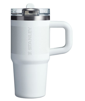Picture of Stanley Quencher ProTour Flip Straw Tumbler with Leakproof Lid 14 oz | Built-In Straw & Handle | Cupholder Compatible for Travel | Insulated Stainless Steel Cup | BPA-Free | Frost Fade