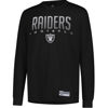 Picture of Ultra Game NFL Men's Active Quick Dry Long Sleeve T-Shirt, Las Vegas Raiders, Team Color, Small