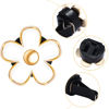 Picture of Frienda 6 Pcs Daisy Flower Air Vent Clip Daisy Flower Car Air Vent Clips Car Conditioning Freshener Outlet Clip Charm Decor(3 cm, 3.3 cm,White)