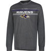 Picture of Ultra Game Men's Standard Active Lightweight Quick Dry Long Sleeve T-Shirt, Heather Charcoal 24