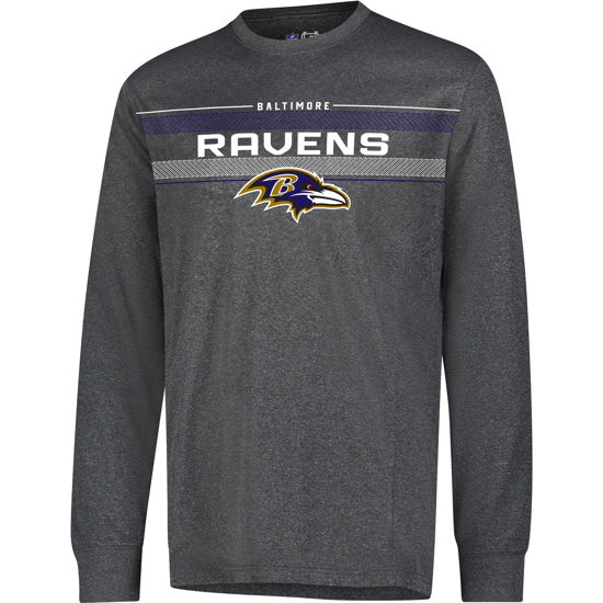 Picture of Ultra Game Men's Standard Active Lightweight Quick Dry Long Sleeve T-Shirt, Heather Charcoal 24