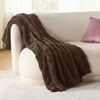 Picture of Bedsure Sugar Brown Fleece Blanket for Couch - Super Soft Cozy Blankets for Women, Cute Small Throws for Girls, 50x60 Inches