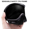 Picture of Juli Snowboard & Ski Goggles - Premium Snow Goggles (Super Dark)