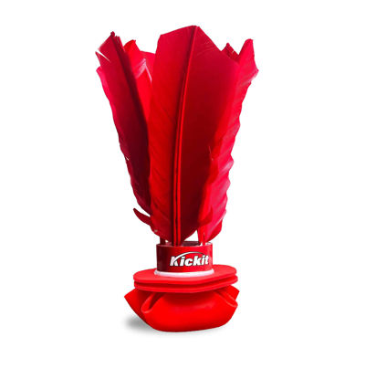 Picture of Kickit | The Original Birdie Soccer Trainer | Play Outdoors, Indoors or Backyard, Beach or Tailgate (Red)