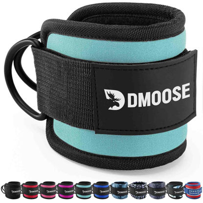 Picture of DMoose ankle strap - One Size Fit with Premium Padding, ankle gym straps, leg straps for cable machine, Booty Workouts, Leg Extension, Hip Abductors