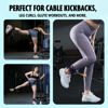 Picture of DMoose ankle strap - One Size Fit with Premium Padding, ankle gym straps, leg straps for cable machine, Booty Workouts, Leg Extension, Hip Abductors