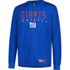 Picture of Ultra Game NFL Men's Active Quick Dry Long Sleeve T-Shirt, New York Giants, Team Color, Medium
