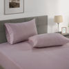 Picture of LANE LINEN 100% Organic Cotton Pillow Cases - King Size, Ultra Soft and Crisp, Cool Percale Pillow Covers, Sleeping Pillow Covers, Set of 2 - Lilac