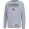 Picture of Ultra Game NFL Official Adults Super Soft Game Day Long Sleeve T-Shirt - Unisex, Arizona Cardinals, Heather Gray, Small