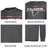 Picture of Ultra Game Men's Standard Active Lightweight Quick Dry Long Sleeve T-Shirt, Heather Charcoal 24