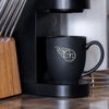 Picture of Rico Industries NFL Football Tennessee Titans Main 15oz Laser Engraved Matte Black Ceramic Bistro Mug - For Hot or Cold Drinks