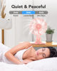 Picture of AaoLin USB Desk Fan, Small Fans with CVT Variable Speeds, Strong Cooling Airflow, Quiet Portable, Desktop Mini Personal Table Fan for Room, Home,Office, Bedroom, Pink