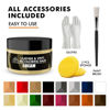 Picture of FORTIVO Leather Recoloring Balm, Color Restorer, Scratch Remover, Couch Paint and Repair, Leather Balm for Couches