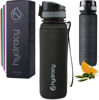 Picture of Hydracy Water Bottle with Time Marker - 500 ml 17 Oz BPA Free Water Bottle - Leak Proof & No Sweat Gym Bottle with Fruit Infuser Strainer - Ideal for Fitness or Sports & Outdoors
