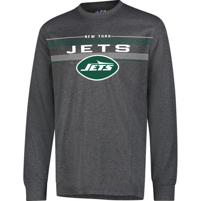 Picture of Ultra Game Men's Standard Active Lightweight Quick Dry Long Sleeve T-Shirt, Heather Charcoal 24