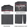 Picture of Ultra Game Men's Standard Active Lightweight Quick Dry Long Sleeve T-Shirt, Heather Charcoal 24