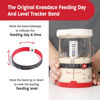 Picture of KNEADACE Pro Sourdough Bread Starter Kit- 34 oz Large Capacity Sourdough Starter Jar with 5 unique features for the perfect sour dough bread & sourdough starter kit- sourdough bread baking supplies
