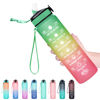 Picture of Hyeta 32 oz Water Bottles with Times to Drink and Straw, Motivational Water Bottle with Time Marker, Leakproof, Drinking Sports Water Bottle for Fitness, Gym and Outdoor