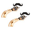 Picture of Sax-stache - Clip-on Mustache for Saxophone (2-Pack, Alto & Tenor/Bari)