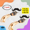 Picture of Sax-stache - Clip-on Mustache for Saxophone (2-Pack, Alto & Tenor/Bari)