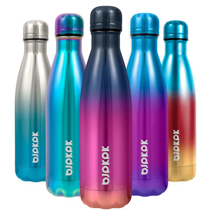 Picture of BJPKPK Insulated Water Bottle 17oz Stainless Steel Water Bottles Metal Water Bottle Keep Cold And Hot,Thunder