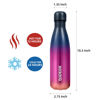 Picture of BJPKPK Insulated Water Bottle 17oz Stainless Steel Water Bottles Metal Water Bottle Keep Cold And Hot,Thunder