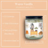 Picture of Vanilla Pet Odor Eliminator Scented Wax Melts Wax Cubes for Home | Vanilla Scented, Non Toxic, Odor Eliminating, Melt Cubes | Dog, Cat, and Pet Odor Eliminator Wax Melt Warmer Cubes for Home